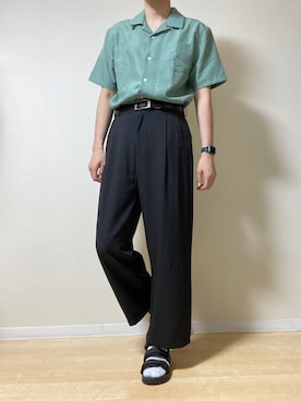 「Java（ジャバ）のアイテム」を使った、masamiyaさん（メンズ・181cm）の夏コーディネート