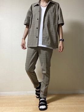 「Java（ジャバ）のアイテム」を使った、masamiyaさん（メンズ・181cm）の夏コーディネート