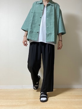 「Java（ジャバ）のアイテム」を使った、masamiyaさん（メンズ・181cm）の夏コーディネート