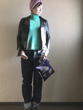 MAISON DE REEFUR ライダースジャケット 黒 MAISON DE REEFUR×ADDICT CLOTHES ライダースJKT MAISON DE