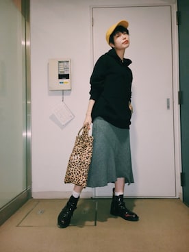 「REALITY STUDIO（リアリティスタジオ）のアイテム」を使った、seckeyさん（レディース・160cm）の秋コーディネート