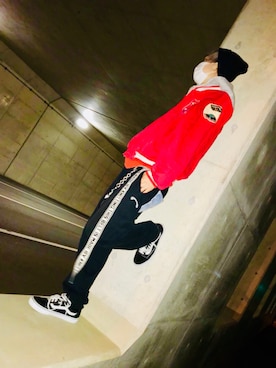 「doublet（ダブレット）のアイテム（ファッション雑貨）」を使った、ふせ  まさしさん（メンズ・172cm）の春コーディネート