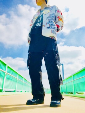 「doublet（ダブレット）のアイテム（ファッション雑貨）」を使った、ふせ  まさしさん（メンズ・172cm）の春コーディネート