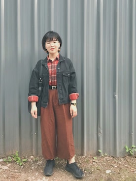 阿馮さん(レディース・158cm)の春コーディネート