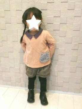 ななdream☆さん（キッズ・90cm）の冬コーディネート