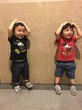 mico.kglowさん（キッズ・80cm）の夏コーディネート