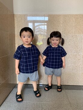 mico.kglowさん（キッズ・80cm）の秋コーディネート