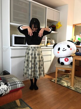 「wearhalloween2017」｜「アイテム（おもちゃ）」を使った、izooさん（レディース・154cm）の秋コーディネート