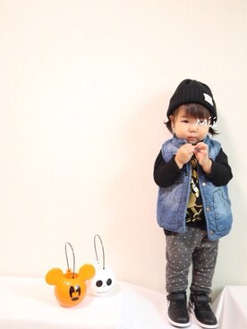 ♡MiKo♡さん（キッズ・80cm）の秋コーディネート