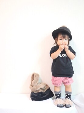 ♡MiKo♡さん（キッズ・80cm）の秋コーディネート