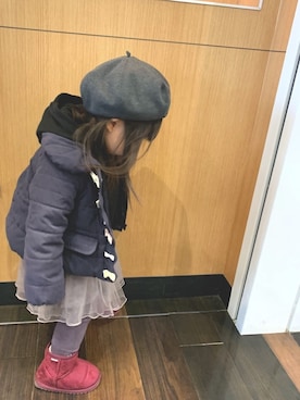 ♡MiKo♡さん（キッズ・90cm）の冬コーディネート