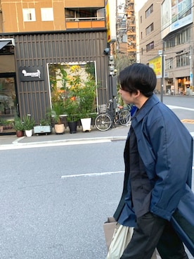 「DAIRIKU（ダイリク）のアイテム（ミリタリージャケット）」を使った、yuuuuuさん（メンズ・180cm）の春コーディネート