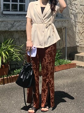 ®️さん(レディース・153cm)の夏コーディネート