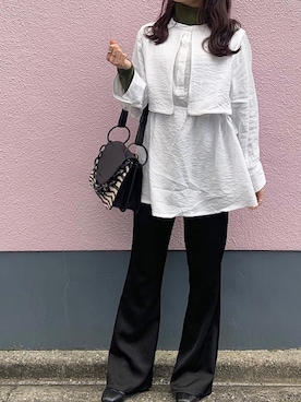 ®️さん（レディース・153cm）の冬コーディネート