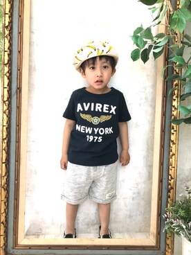 HIROさん（キッズ・100cm）の春コーディネート