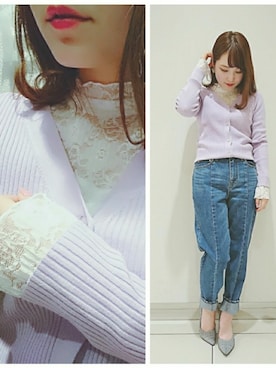 nanchさん（レディース・156cm）の冬コーディネート