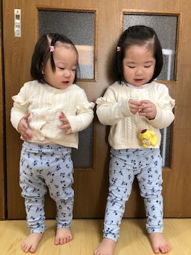「1歳5ヶ月」｜「アイテム（その他）」を使った、さかな★さん（キッズ・90cm）の冬コーディネート