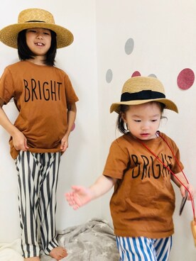 さかな★さん（キッズ・90cm）の夏コーディネート