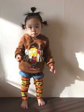 saku_chanさん(キッズ・80cm)の冬コーディネート