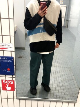 「レイヤードstyle」｜ダイキさん（メンズ・172cm）の冬コーディネート