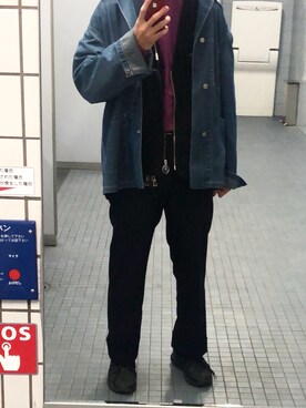 「レイヤードstyle」｜ダイキさん（メンズ・172cm）の冬コーディネート