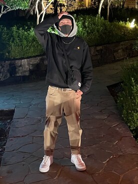 Sen さん（メンズ・170cm）の冬コーディネート