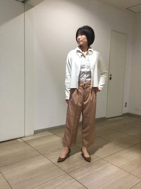 「ナチュラルカラー」｜Y.Fさん（レディース・154cm）の冬コーディネート