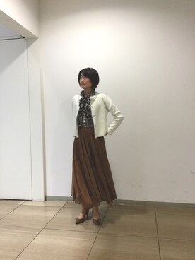 Y.Fさん(レディース・154cm)の冬コーディネート