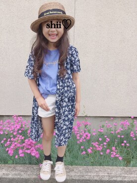 しー♡なー♡はー♡さん(キッズ・110cm)の夏コーディネート