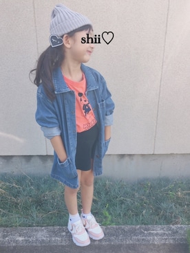 しー♡なー♡はー♡さん(キッズ・110cm)の秋コーディネート