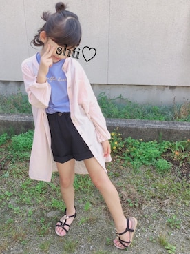 しー♡なー♡はー♡さん(キッズ・126cm)の夏コーディネート