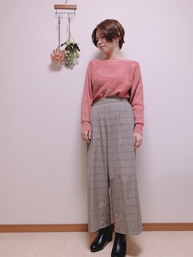 ぴのこさん（レディース・152cm）の秋コーディネート