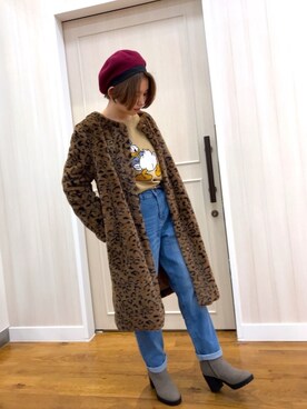 ぴのこさん（レディース・152cm）の冬コーディネート