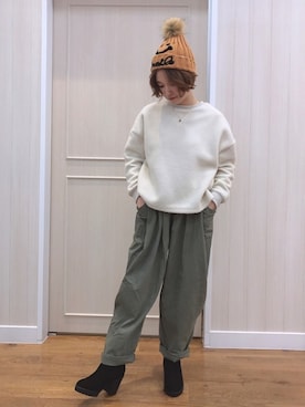 ぴのこさん（レディース・152cm）の冬コーディネート