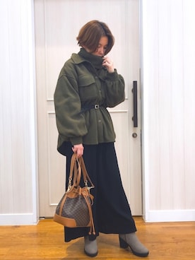 ぴのこさん（レディース・152cm）の冬コーディネート