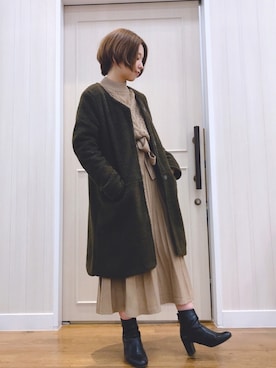 ぴのこさん（レディース・152cm）の冬コーディネート