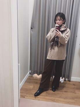 ぴのこさん（レディース・152cm）の秋コーディネート