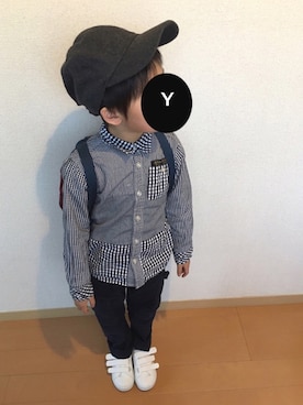 「フェールラーベン」｜swhrkさん（キッズ・80cm）の春コーディネート