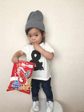 swhrkさん（キッズ・80cm）の夏コーディネート