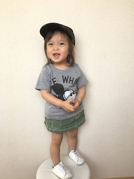 swhrkさん（キッズ・80cm）の夏コーディネート