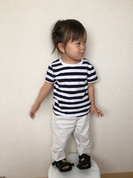 swhrkさん（キッズ・80cm）の夏コーディネート