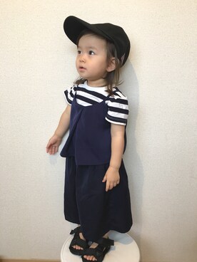 swhrkさん(キッズ・80cm)の夏コーディネート