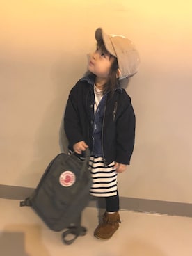 swhrkさん（キッズ・80cm）の秋コーディネート