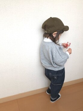 swhrkさん（キッズ・80cm）の冬コーディネート