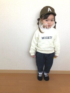 swhrkさん（キッズ・80cm）の冬コーディネート