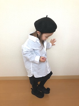 swhrkさん（キッズ・80cm）の冬コーディネート
