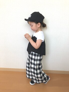 swhrkさん（キッズ・80cm）の夏コーディネート