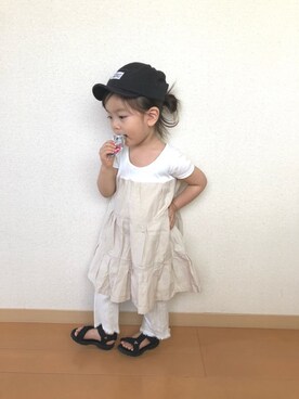 swhrkさん（キッズ・80cm）の夏コーディネート