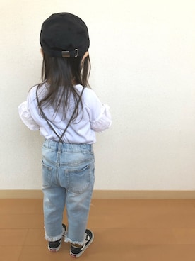 swhrkさん（キッズ・80cm）の秋コーディネート