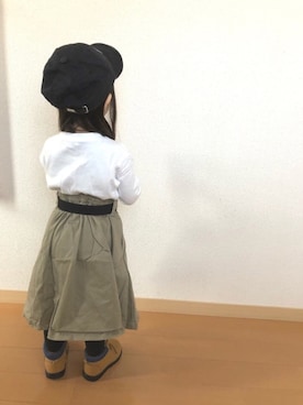 swhrkさん（キッズ・80cm）の秋コーディネート